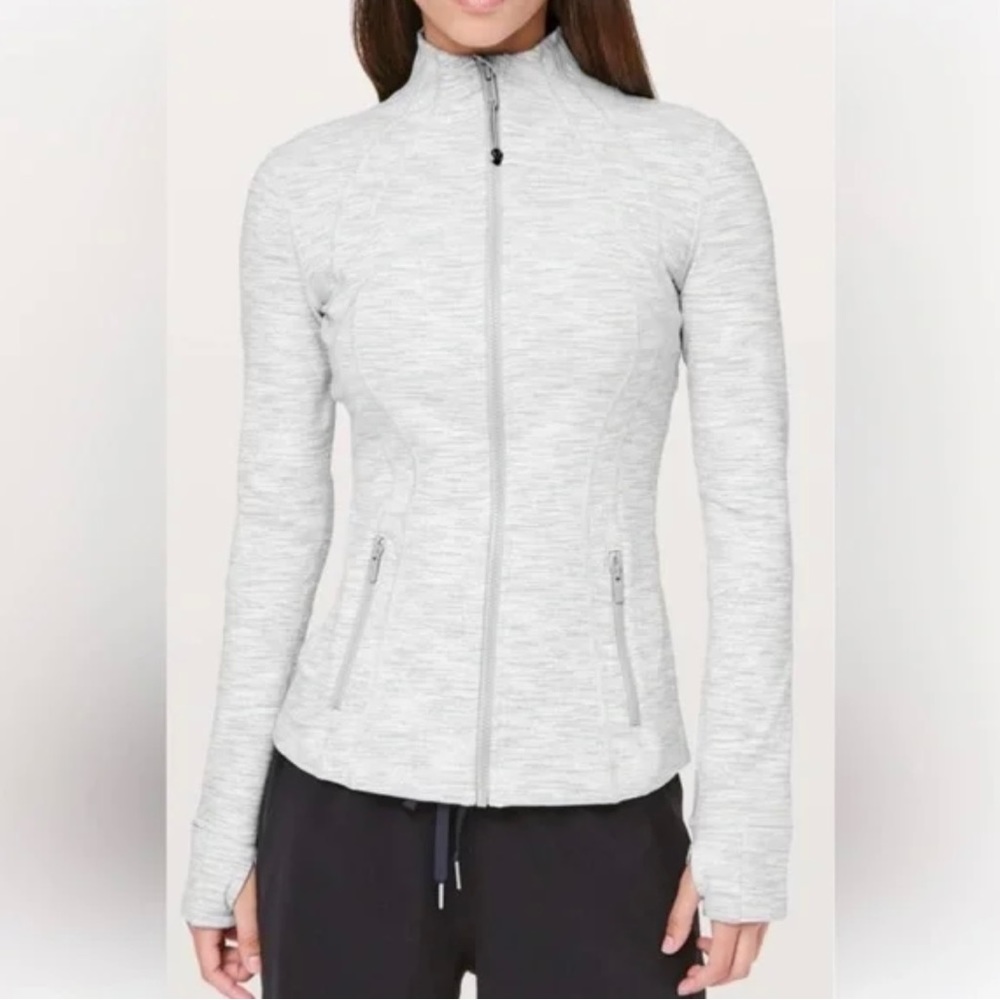 Lululemon Define Jacket, Luon Wee Are From Space Nimbus Heathered. Size 6.